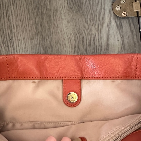 Coach F19243 Ashley Burt Orange Tangerine Leather Satchel Shoulder Handbag - Picture 14 of 16